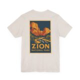 Zion National Park T-Shirt - Zion Canyon - Image 5