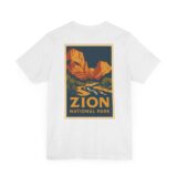 Zion National Park T-Shirt - Zion Canyon - Image 7
