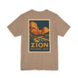 Zion National Park T-Shirt - Zion Canyon - Image 9